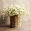 Faux bloemen groen kunstmatige bloemen rustieke sneeuwbloemhoofdspersie gypsophila simulatie plastic bloem voor trouwhuisdecoratie A1850 J220906