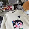 Designer versione top Felpa con cappuccio fatta a mano GU 2022 autunno e inverno nuove palline da uomo e da donna stesso maglione girocollo