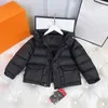 2022 Designer Baby Girls Down Coat Fashion Winter Nieuwe jongens en meisjes uit het afslikte Witte Eiderdown Three Anti Washable Children's Warm Coats