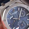 Luxury Mens Mechanical Watch Roya1 0ak 26120st 1220st Sapphire Mirror Leisure Sports Swiss Es Brand Wristwatch