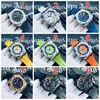 Picture Watch Sports Comfortable Rubber Strap Calendar Mechanical Trend Db7h