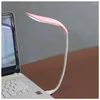 Bordslampor LED -lampa skrivbord b￤rbar USB -bok L￤tt f￤llbar natt bredvid belysning