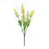 Faux Floral Greenery Home Simulation Vase Flower Decoration Simulation Plant in Misting Old Lavender Indoor Restaurant J220906