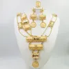 Naszyjniki wisiorek 4Sets Nigeria Biżuteria