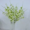 Faux Floral Greenery 2 Long Branches Dancing Orchid Room Decoration Simulation Event Celebration Floor Planta Artificial Plástico J220906