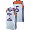 Il college indossa la maglia personalizzata Ncaa High School Basketball Dream Vision Kyree Walker Jake Kyman Jalen Green Makur Maker Bryan Penn-Johnson Alex
