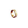 love screw ring mens rings classic luxury designer jewelry women Titanium steel Alloy Gold-Plated Gold Silver Rose Never fade Not allergic 3/4/5mm