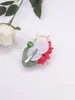 Coiffes Accessoires De Cheveux De Mariage Chic Rouge Rose Fleur Clip Bois Banquet Fête Décoration Pour Femmes Ou Fille