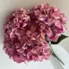 Faux kwiatowa zieleń 5 głów Hortensia Hotel Wedding Flower Pieczek dekoracyjny wielokolorowy hortensia fałszywy bukiet kwiat J220906