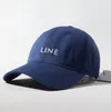 Mektup Nakış Beyzbol Kapağı Moda Erkek ve Kadın Seyahat Kavisli Keskin Ördek Dil Kapağı Açık Boş Zamanlı Güneşlik Şapka Top Kapakları