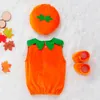 Clothing Sets Fashion Costume For Baby Boys Girls Cute Pumpkin Coat Cosplay Kids Halloween Outfits Disfraz