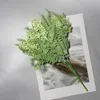 Faux Floral Greenery Home Vase Furniture Simulation Plant European Style Acacia Bean Indoor Restaurant Partition Flower Piece J220906