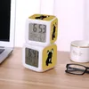 Desk Table Clocks Kids Alarm Clock Brindle French Bldog Digital With Thermometer Function 7Color Night Light For Boys Girl Bdesybag Ameat