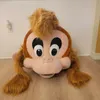 Monkey Mascot Costume Party Cartoon Stroje Fursuit Postacie Urodziny Halloween Furry Suit Up