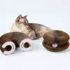 قطة الأثاث خدوش ورقة لوحة السحر السحرية مع الجرس طحن Claw Claw Frame Play 220906