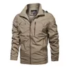 Giacche da uomo Primavera Autunno Casual Impermeabile Militare Pelle di squalo Soft Shell Giacca a vento moda outdoor 220905