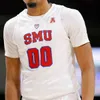 Wskt porte un maillot de basket-ball personnalisé SMU Mustangs Ncaa College Kendric Davis Marcus Emmanuel Bandoumel Michael Weathers Jahmar Young Jr. Isiah Jas