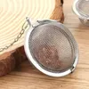 Infuseur à thé en acier inoxydable durable Passoire Sphère Verrouillage Spice Herb Tea Ball Mesh Infusers Filtre Passoires Teaware Cuisine Accessoires P0906