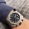 WESCA MENS 완전 자동 기계적 다기능 개인화 패션 스포츠 백 Luminous Watch