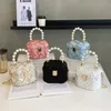 Abendtaschen Clutch Women Luxus Webstil Preal Perlen Handtaschen und Geldbörsen Damen Hochzeitsfeier SAC A Main 220906