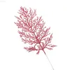 Faux Floral Greenery Christmas Decoration Glitter Simulation Root Branches And Leaves Shopping Mall Hotel Christmas Tree Ornaments J220906