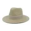 전체 패션 여성 여름 밀짚 Maison Michel Sun Hat을위한 우아한 숙녀 야외 넓은 챙 아빠 모자 Sunhat Panama Fedora Hat1291N