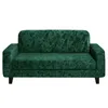 Campa de cadeira Velvet Jacquard Sofá Tampa de altura alongada Toque fino Fabirc Slipcover para sala de estar Protetor de mobiliário 220906