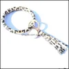Другие браслеты автомобильный кожаный браслет -браслет для клавиши леопардовый монограмм o Key Ring Circle Bristlet Jewelry Jewelry Brast Женщины подарок Q22FZ DHPHQ