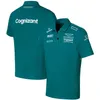 F1 official same style team uniform men's racing series lapel T-shirt summer custom POLO shirt