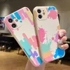 Cases Case For iPhone 14 Pro Max 13 Mini 12 11 XS XR X 8 7 Plus SE Lens Camera Protection Colorful Anti-Shock Silicone TPU Shockproof Cover