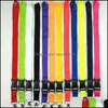 Partybevorzugung 20 Stücke Solide Einfache Farbe Lanyard Partybevorzugung Für MP3/4 Handy Schlüsselanhänger Lanyards Großhandel 886 B3 Drop Lieferung 2021 Dhdua