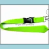 Parti Favor New Whowolesale 150pcs Lanyards Party Favor Çıkarılabilir Kimlik Rozeti Tutucu Çeşitli Renkler Marka 888 B3 Drop Teslimat 2021 Ev DH1ZQ