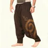 Pantalon masculin de la taille élastique décontractée pour hommes Baggy Hippie Yoga Harem Pants hommes Baggy Hippie Boho Gypsy Aladdin Hippie Boho Aladdin Alibaba Harem 220907