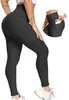 Damen-Leggings, sexy gerüschte Po-Lift-Leggings mit Tasche, Anti-Cellulite, elastische Yoga-Hose, Fitness, Fitnessstudio, Sportbekleidung, Push-Up-Workout-Strumpfhose 220906