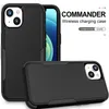 3in1 Armor Telefoonhoesjes Voor iPhone 15 Pro Max 14 Plus 13 12 11 XR 7 8 Samsung S23 Ultra S22 A33 A13 TPU Hard PC Frame Schokbestendig Defender Cover