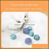 Cat Toys Toys Toys Toys Ball Sisal царапина интерактивная экологически чистое котенок Colling Cratc