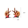 Christmas Decoration Headwear Elk Horn Hair Clip Children's Hair Accessories Hoop