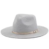 Stingy Brim Hats Spring Summer Beach Hat St Women M￤n breda brim hattar kvinna man jazz panama topp cap kvinnlig manlig utomhus ca carshop2006 dhthj