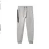 Herrbyxor joggar casual byxor klassisk elastisk midja hip-hop unisex mode tr￶jor r￤nder panalled blyertspenna jogger