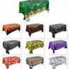 Halloween Christmas Party Decorations Leveringen wegwerp plastic tafelkleed bat pompoen spin rubm xmas sneeuwman tafel covers