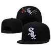 جديد 2022 العلامة التجارية شيكاغو البيسبول قبعة Snapback رسالة Sox للجنسين القطن التريسيات أبي القبعات الرجال