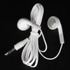 White 3.5mm Jack Stereo Earphones Earbuds Disposable In Ear Earphone Headphone for Museum School Library