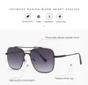 2022 Fashion Flight Seven 007 Rock Style Gradient Pilot Lunettes de soleil pour hommes Square Luxury Design Sun Glasses de Sol4624170