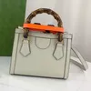 Dia na small tote bag mini bamboo handbags designer Vintage exquisite lady Shopper leisure party Shoulder Bag luxury Wallet leather belt handle shape purses