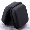 Earbuds Storage Case Cable Bag Earphone Headset Headphone Box for USB Charger Power Bank Data Line PU Waterproof Portable Travel