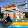 Lámpara de pared IP65 Led, luz Interior impermeable, A85-265V, iluminación interior y exterior para sala de estar, dormitorio, escaleras, decoración del hogar