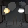 Flash Heads LED-600 LED-videolättpanel med fjärrkontroll Bi-färg 3200-5600K POGRAFI LJUSKAPER PO STUDIO FILL LAMP