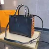 حقائب مصممة حقيبة يد Lady Lady Fashion Women Floral Print Leopard Shoppard Cross Body Lock Lock Luxury Handbags Designer Bags Bags