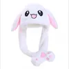 Light Up Headband Bomboniere Led Jump Bunny Ear Hair HoopPeluche Animal Move Copricapo Halloween Costume di Pasqua Puntelli C0907