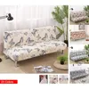 Housses de chaise diverses impressions canapé-lit sans accoudoir futon pliant moderne sans bras pour salon canapé à la maison 220906
